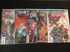 CYBORG(New 52) #6, 9, 11, CYBORG(2105) #3, 4, 5, 6, 7, 8, 10, 12 VFNM Condition