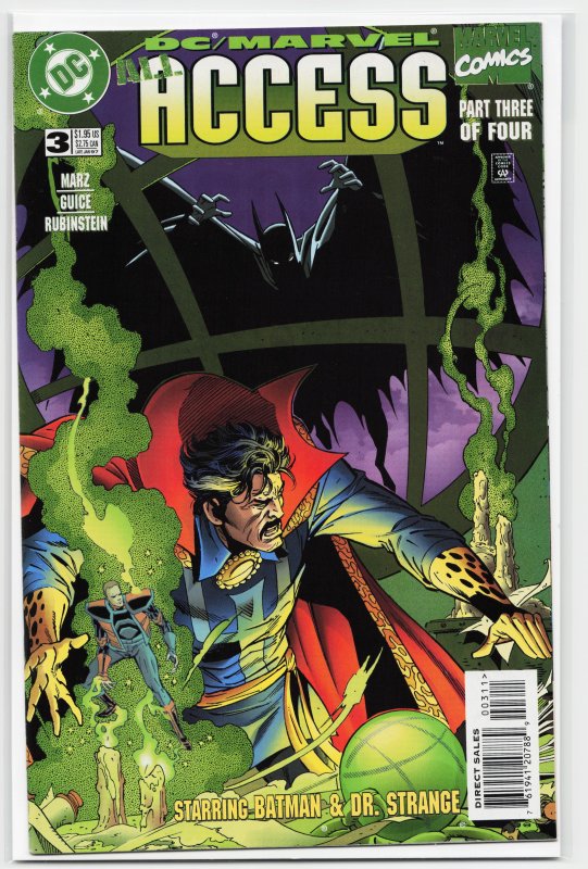 DC/Marvel: All Access #3 (1997) Dr. Strange