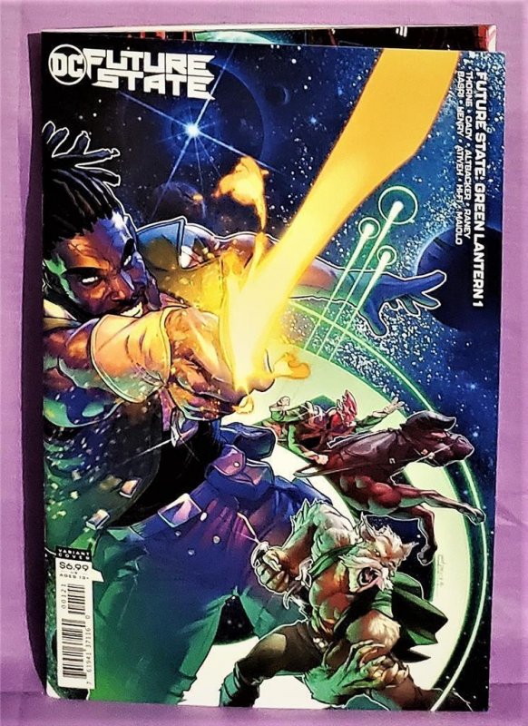 Future State GREEN LANTERN #1 - 2 Jamal Campbell Variant Covers (DC 2021)