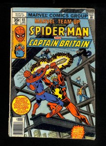 Marvel Team-up #65 1st US Captain Britain!