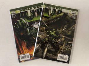 *World War Hulk (2007) 1-4, prologue | 5 High Grade books total
