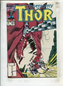 THOR #361 (9.0) SIGNED BY WALT SIMONSON!! 1985