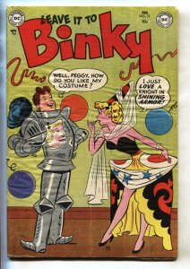 Leave It To Binky #37--1954--DC---teen humor--Golden-Age comic book