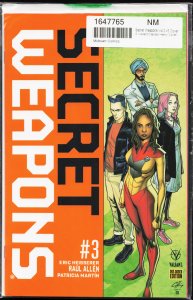 Secret Weapons #3 Preorder Cover (2017) Secret Weapons