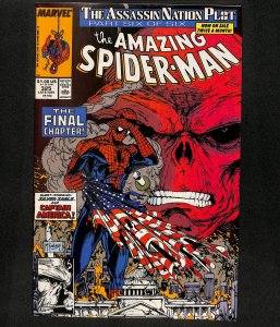 Amazing Spider-Man #325 Red Skull Captain America McFarlane!