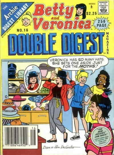 Betty and Veronica Double Digest #16 (Newsstand) VG; Archie | low grade comic -