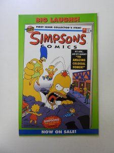 Itchy & Scratchy Comics #1 (1993) VF condition Poster intact