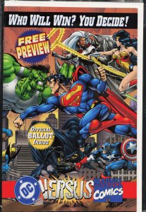 DC Versus Marvel / Marvel Versus DC Consumer Preview (1995) Superman