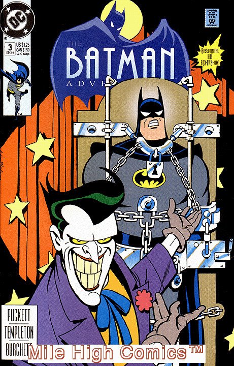 BATMAN ADVENTURES (1992 Series) #3 Very Fine Comics Book