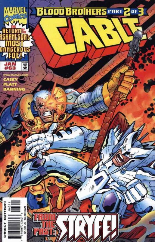 Cable #63 VF/NM; Marvel | save on shipping - details inside