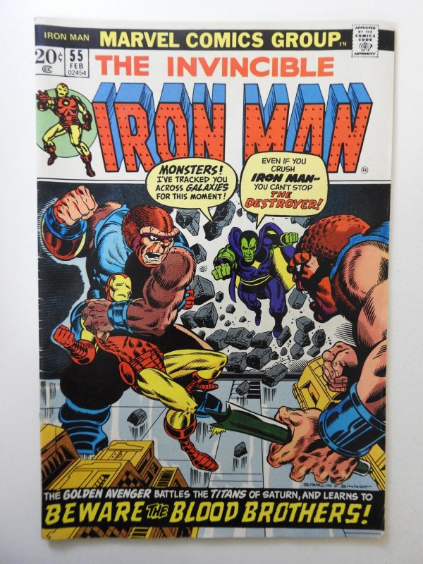 Iron Man #55 (1973) VG/FN Condition! 1st Appearance of Thanos!