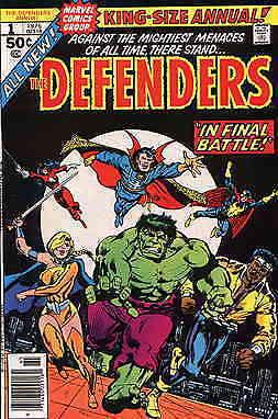 Defenders, The Annual #1 FN Marvel - save on shipping - details inside