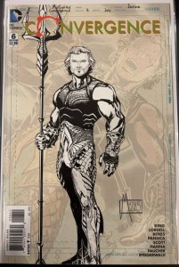 Convergence #6 Trevor McCarthy Aquaman Design Cover (2015)  