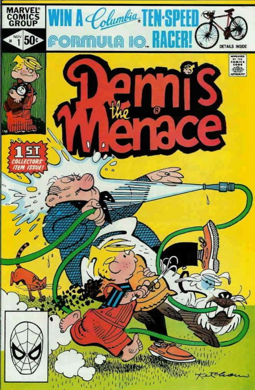 Dennis the Menace (Marvel) #1 VF; Marvel | save on shipping - details inside