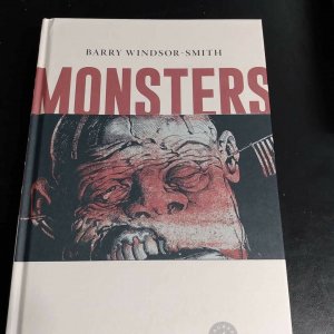 New 2021 HC Monsters Barry Windsor-Smith Fantagraphics b/w Eisner winner NM-