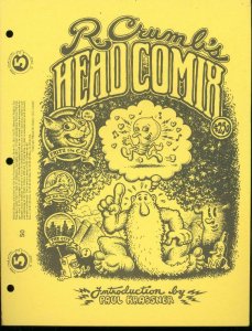 NICKEL LIBRARY #50-ROBERT CRUMB ART-RARE UNDERGROUND FN