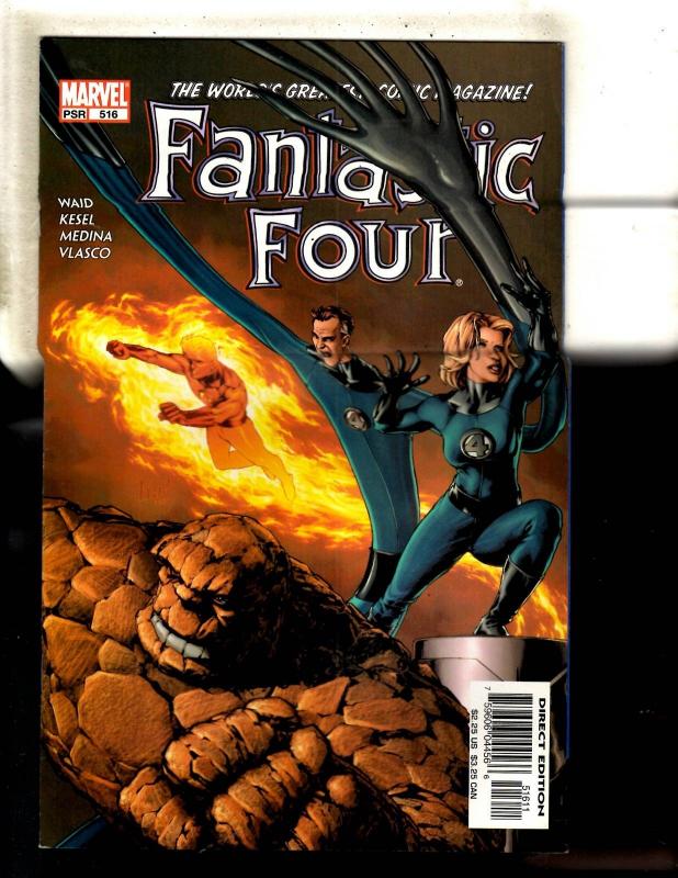 10 Fantastic Four Marvel Comics # 515 516 517 518 519 520 521 522 523 524 J360