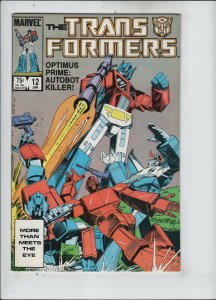 Transformers #12 vf/nm 