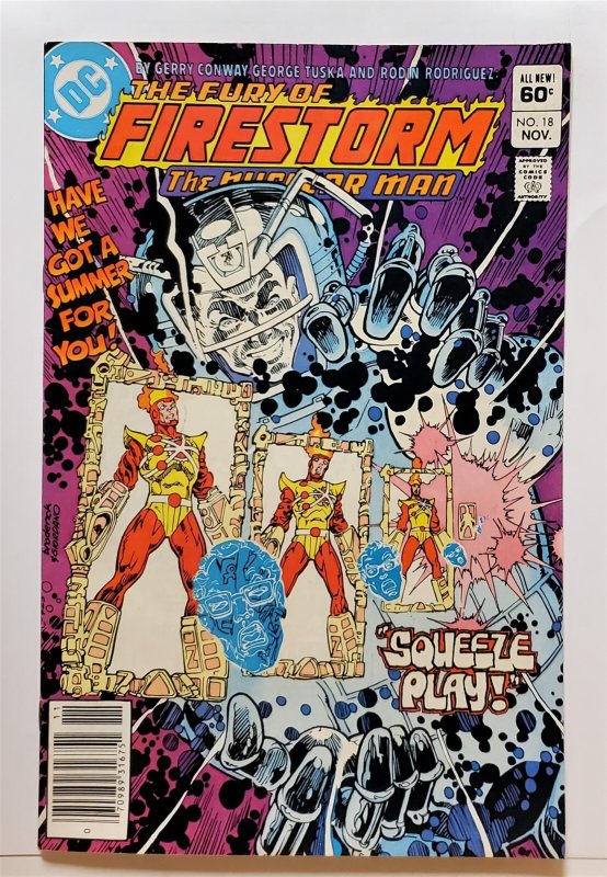 The Fury of Firestorm #18 (Nov 1983, DC) Newstand copy FN/VF