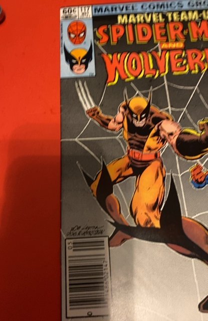 Marvel Team-Up #117 (1982) vs wolverine high grade