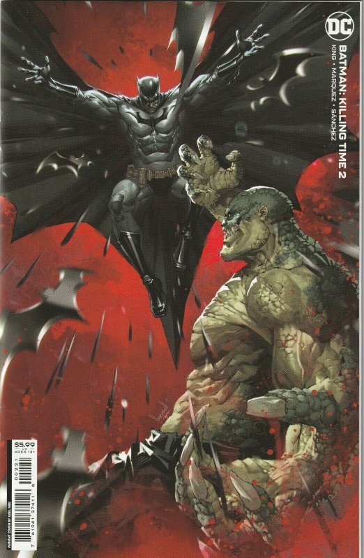 Batman Killing Time # 2 Variant Cover NM DC 2022 [F9]