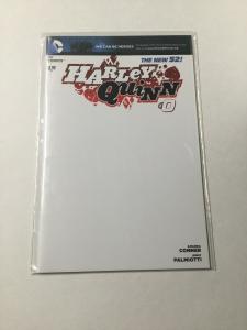 Harley Quinn 0 Nm Near Mint Blank Variant DC Comics
