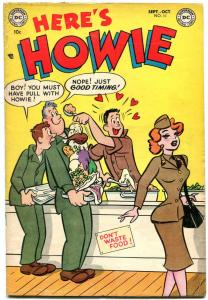 Here's Howie #11 1953- DC Golden Age Humor- Hot Dame on cover FN