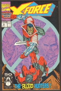 X-Force #2 - 2nd App Deadpool - Grade 9.0 - 1991