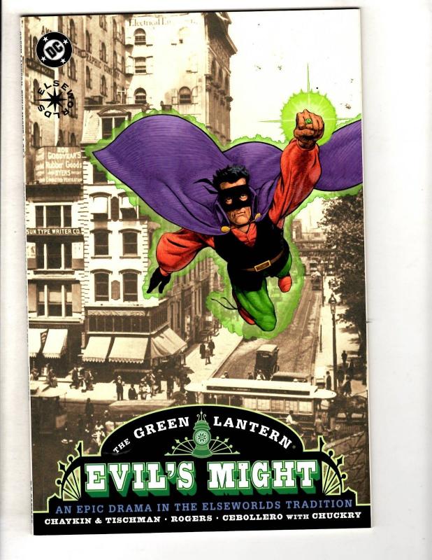 5 Green Lantern Graphic Novels Evil's Might 1 2 3 Legend Flame Bright Day BN MF6