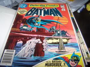 Detective Comics #498 (Jan 1981, DC)  batman + solo batgirl story+murderer