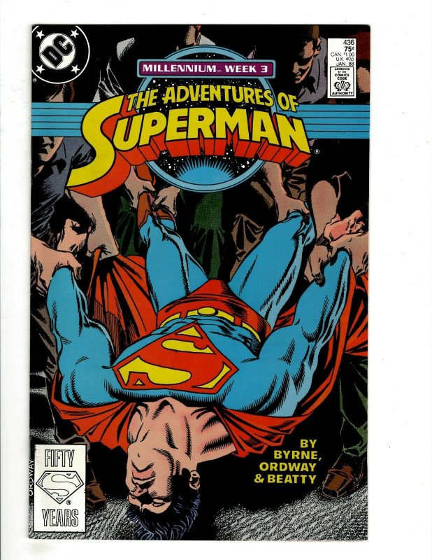 12 Adventures of Superman DC Comics 424 425 426 427 428 429 430 432 433 + HG1