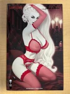 Lady Death Scorched Earth #2 NAUGHTY Variant Cover by Matt Merhoff Signed Pulido