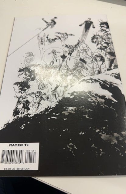 Giant-Size Astonishing X-Men Black and White Variant Joss whedon run (2008)1:100