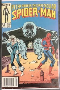 The Spectacular Spider-Man #98 Newsstand Edition (1985) 1st App. of Spot! NM