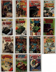 Mixed Lot of 15 Comics (See Description) G.I. Combat, Scary Tales, Superboy, ...