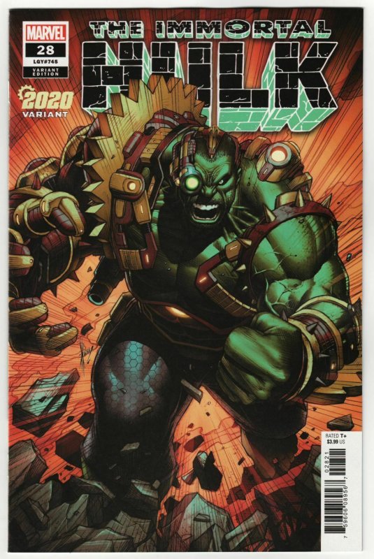 Immortal Hulk #28 Keown 2020 Variant (Marvel, 2020) NM