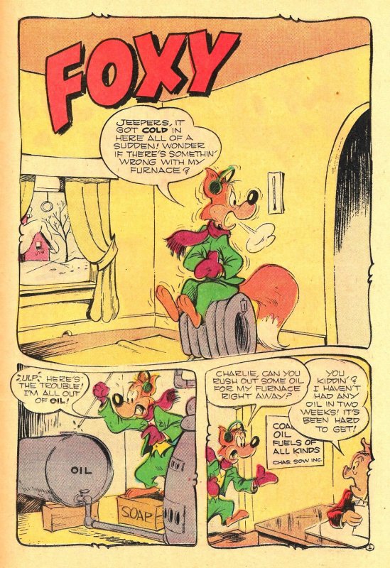 GIGGLE COMICS #76 (Mar19519) 7.0 FN/VF • Jack Bradbury! Lotsa Funny Animals!