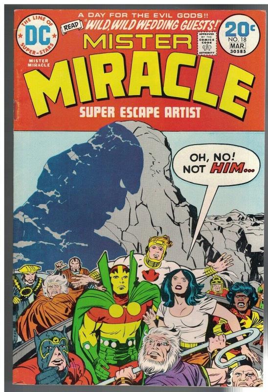 MISTER MIRACLE 18 VG-F Mar. 1974