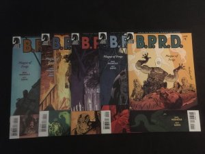 BPRD: PLAGUE OF FROGS #1, 2, 3, 4, 5 Signed by Guy Davis, VFNM Condition