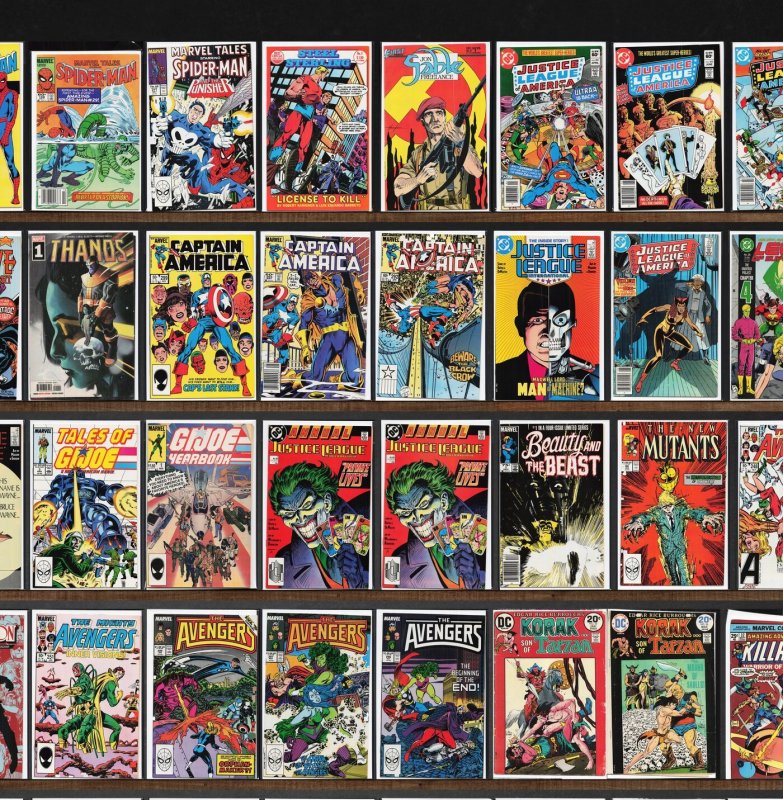 Huge Lot 150+ Comics with The Avengers, Marvel Tales & More!