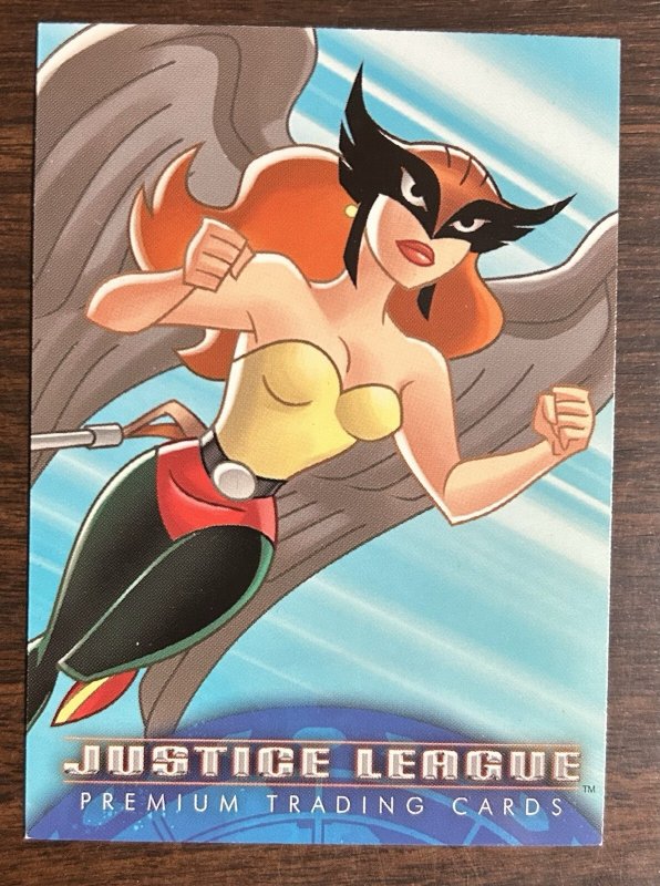 Justice League Premium Trading Cards Hawkgirl Promo 6 Of 7 DC Comics 2003