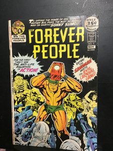 The Forever People #5  (1971) mid grade Jack Kirby giant size key! VG/FN