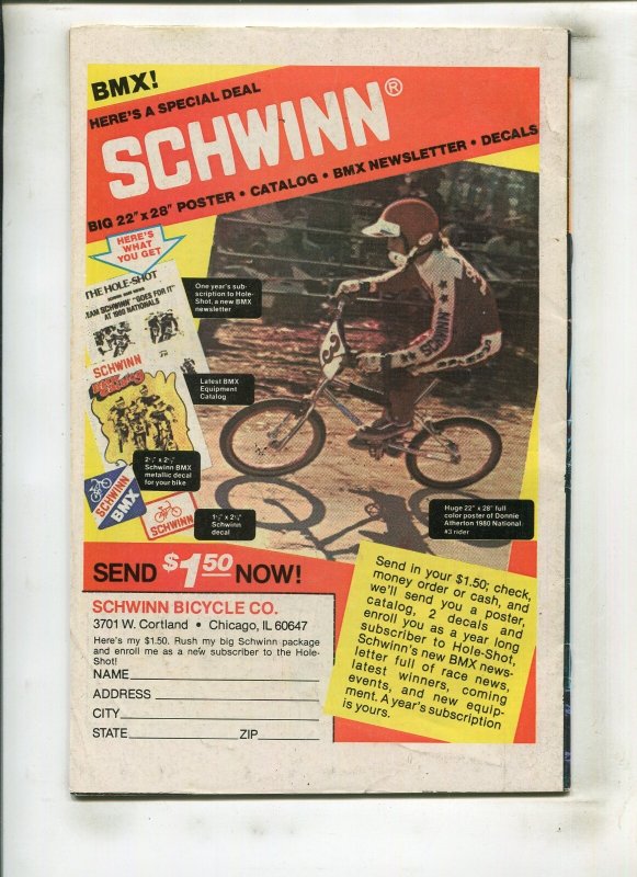 AMAZING SPIDER-MAN #207 (6.0) FINAL CURTAIN!! 1980