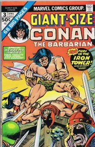 Giant Size Conan the Barbarian #3 ORIGINAL Vintage 1975 Marvel Comics C 