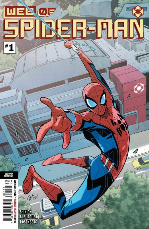 Web Of Spider-Man #1 | Gurihiru 2nd Printing Variant (Marvel, 2021) NM