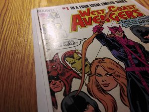 West Coast Avengers #1 CPV Newsstand Edition (1984)