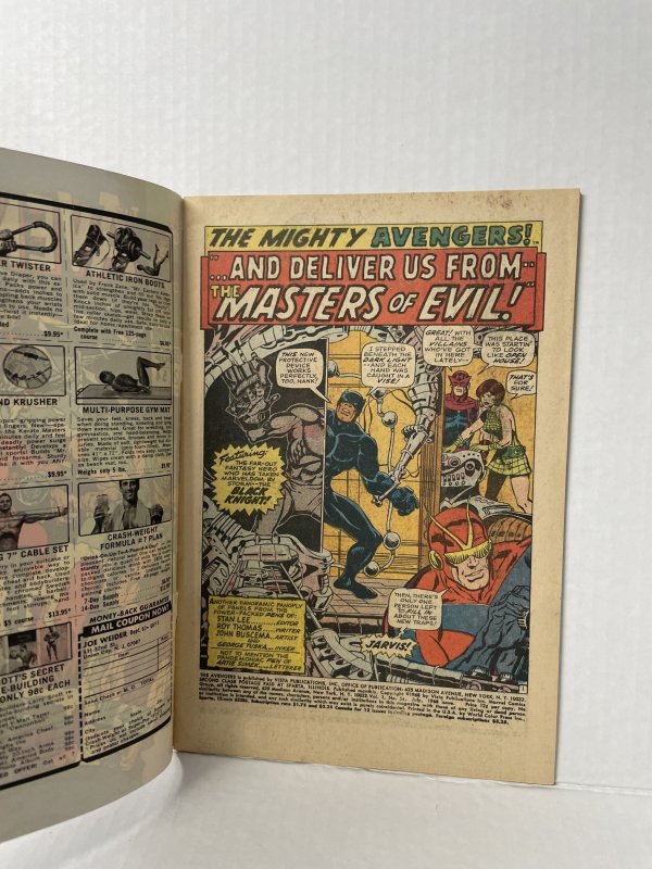 The Avengers #54 (1968) 2nd Dane Whitman as Black Knight