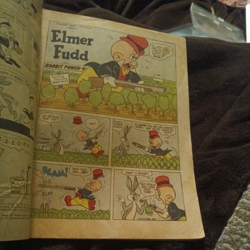 Four Color 888 977 1081 Elmer Fudd Dell Comics Lot Run Set Collection Silver Age