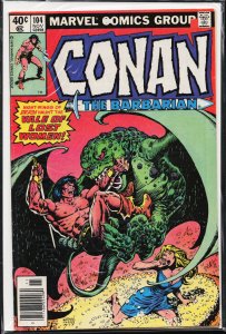 Conan the Barbarian #104 (1979) Conan