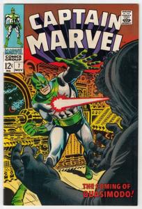 Captain Marvel 7 Strict VF 8.0 High-Grade - Don Heck  Quasimodo Oregon Certific.
